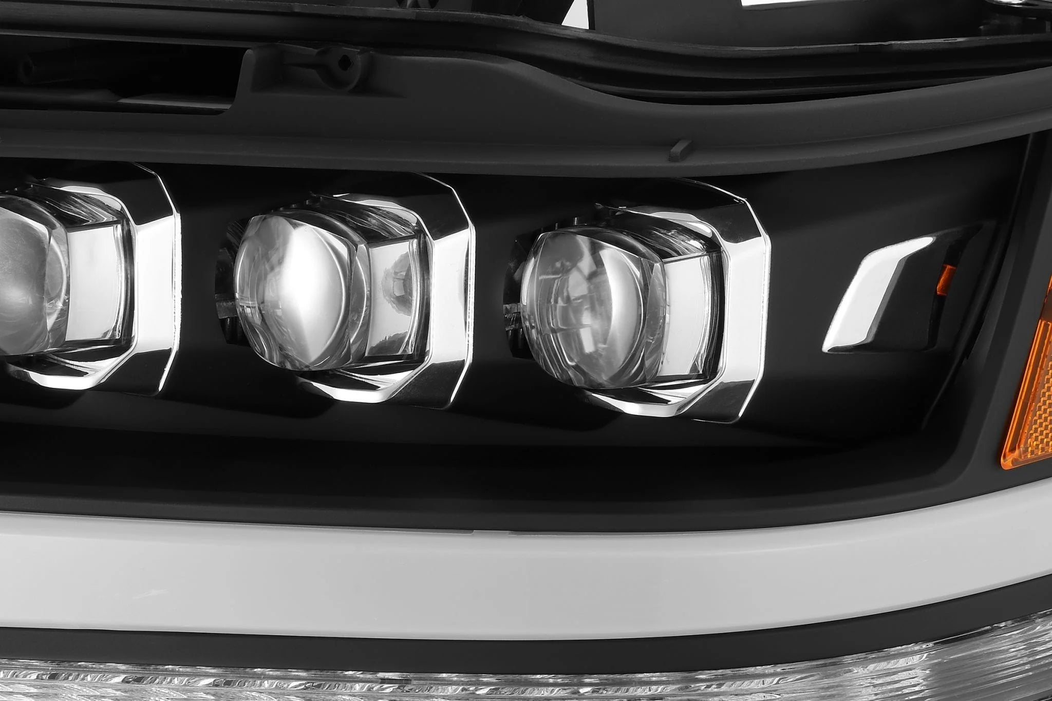 AlphaRex NOVA LED Projector Headlights for Ram 1500 (2019-2024) - Black Housing - High Performance Lighting Upgrade for Night Driving & Off-Road Adventures