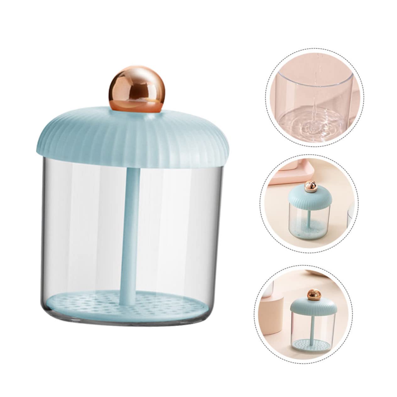 Minkissy 3-Piece Facial Bubble Cleansing Machine Set - Gentle Bubble Maker for Deep Pore Cleaning & Skin Exfoliation | Perfect for Spa, Home Facial & Skincare Routine