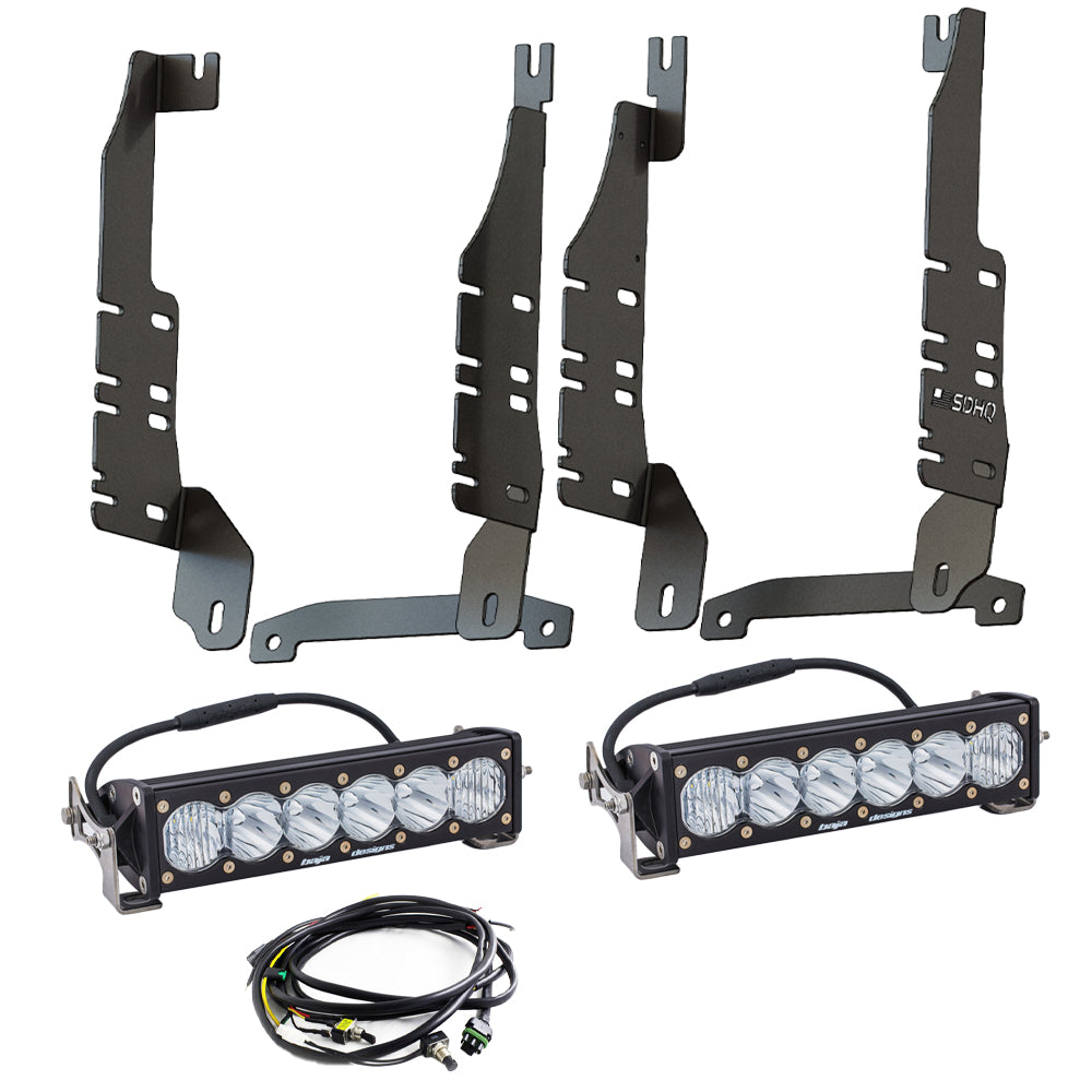 2019-2025 Ram 1500 SDHQ Custom Grille LED Light Bar Mount Kit - DIY Off-Road Lighting Upgrade for Trucks | Perfect for Night Driving, Camping & Off-Road Adventures