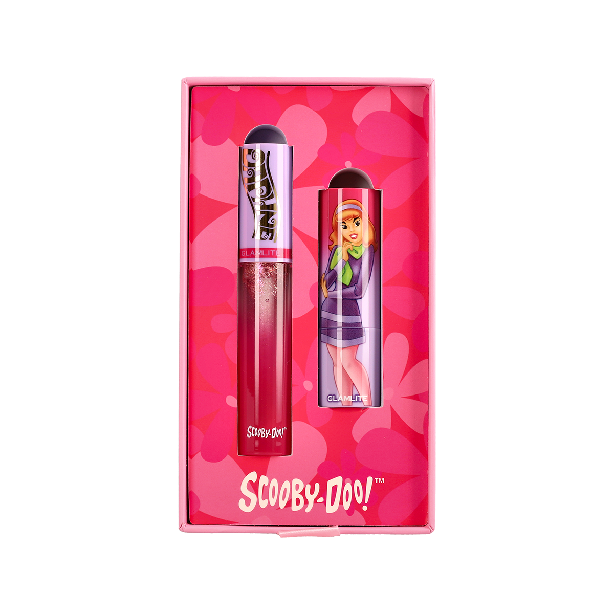 Glamlite Scooby Doo x Daphne Lip Kit - Velvet Matte Lipstick & Lip Liner Set, Long Lasting & Cruelty Free - Perfect for Cosplay, Halloween & Cartoon Themed Parties