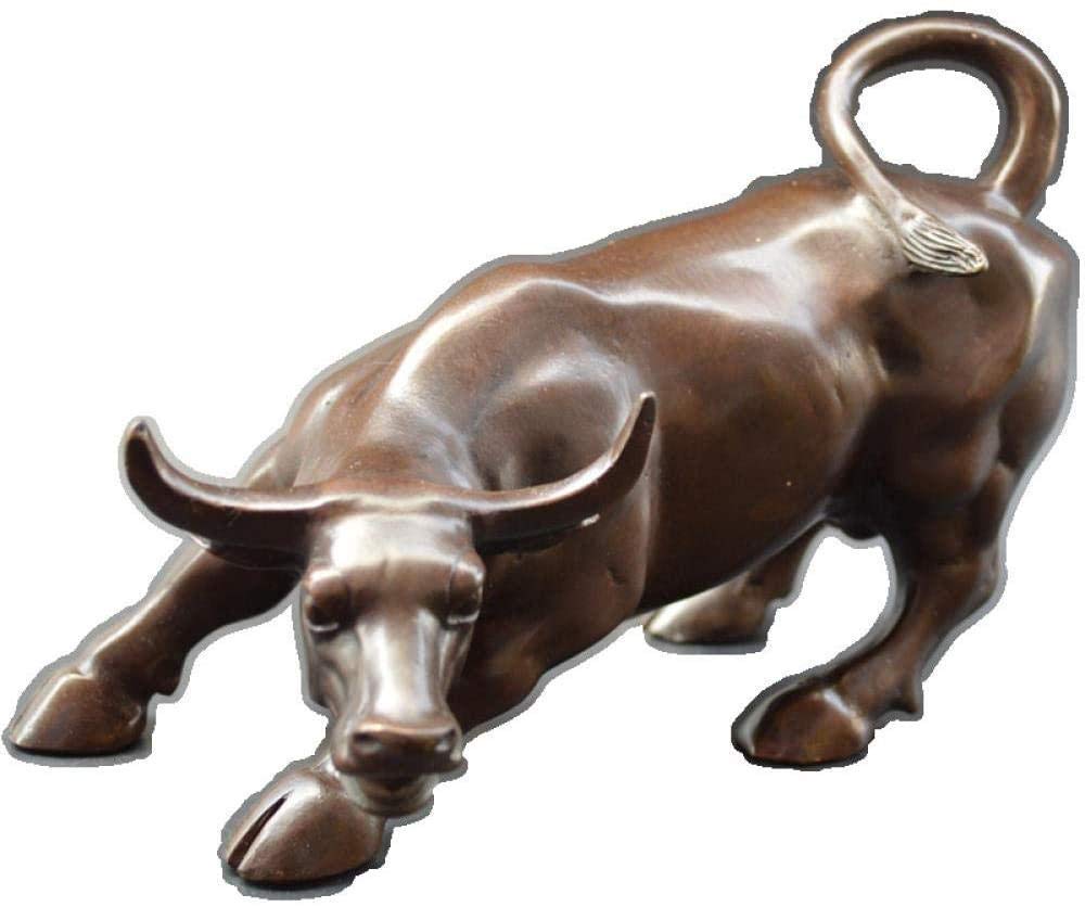 Chinese Zodiac Ox Statue - Bronze Animal Figurine for Home Decor, Study & Office | Feng Shui & Collectible Gift