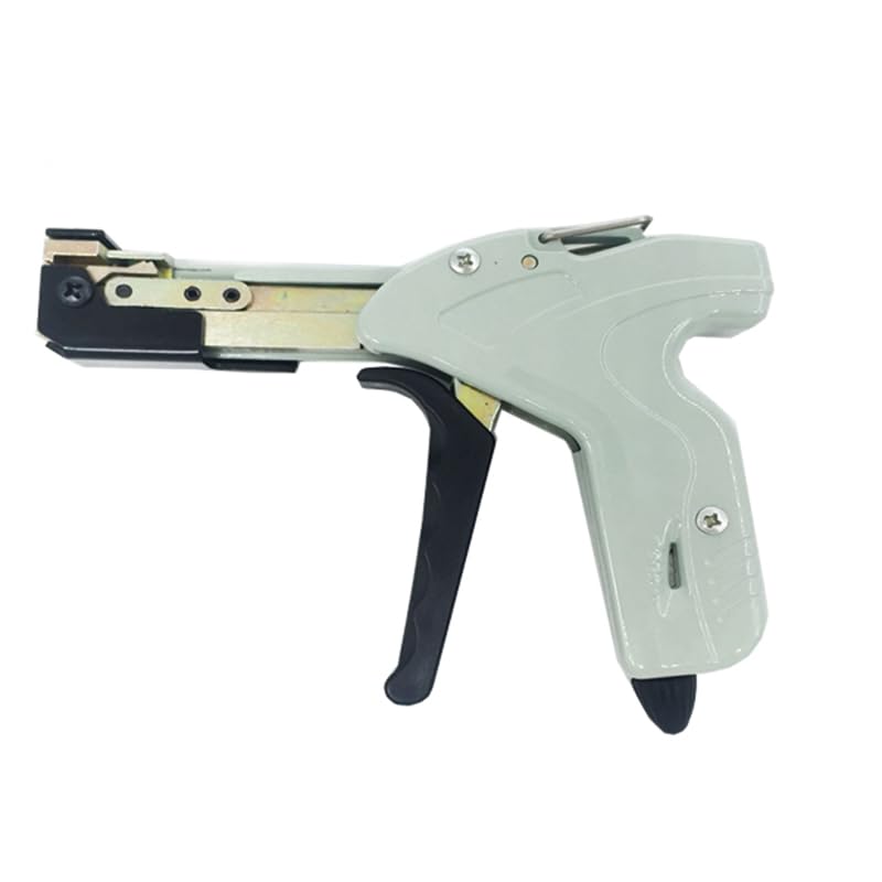 Stainless Steel Automatic Cable Tie Gun LS-338 - 4.8mm Max Width Tool for Secure Fastening | Ideal for Electrical Wiring, HVAC, Automotive & Industrial Applications