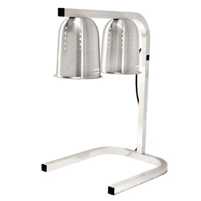 Nella Countertop Heat Lamp with 2 x 250 Watt Bulbs - Perfect for Restaurants, Buffets & Food Warming Stations - Commercial Grade Food Warmer for Pizza, Burgers & Hot Dishes