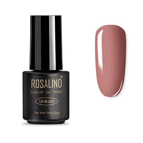 ROSALIND UV LED Gel Nail Polish - Long Lasting Manicure Kit with 7ml Bottle (Color 2651) | Professional Nail Art Design for Home Salon & Party Occasions