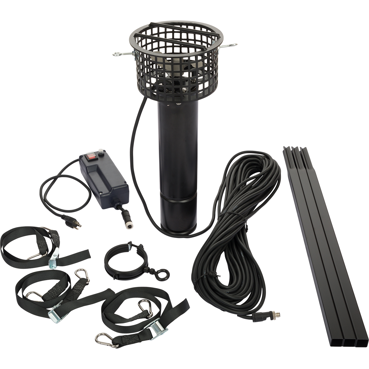 Premium Stainless Steel Ice Crusher - Manual Ice Grinder for Cocktails, Smoothies & Drinks - Perfect for Home Bars, Parties & Outdoor Use - Black