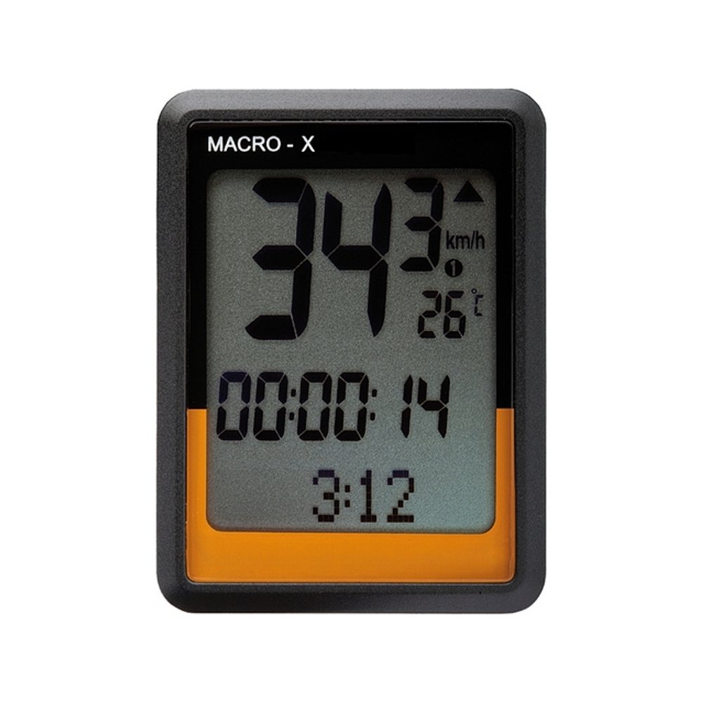 O_Synce MACRO X Wireless Bike Computer - Digital Cycling Speedometer & GPS Tracker for Road & Mountain Bikes - Perfect for Training & Outdoor Adventures