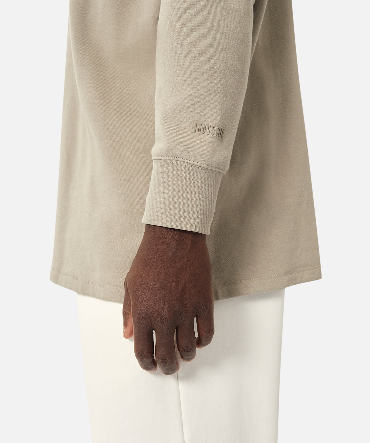 McBride LS Tee Porcini - Soft Long Sleeve T-Shirt for Men | Comfortable Casual Wear for Everyday & Outdoor Activities
