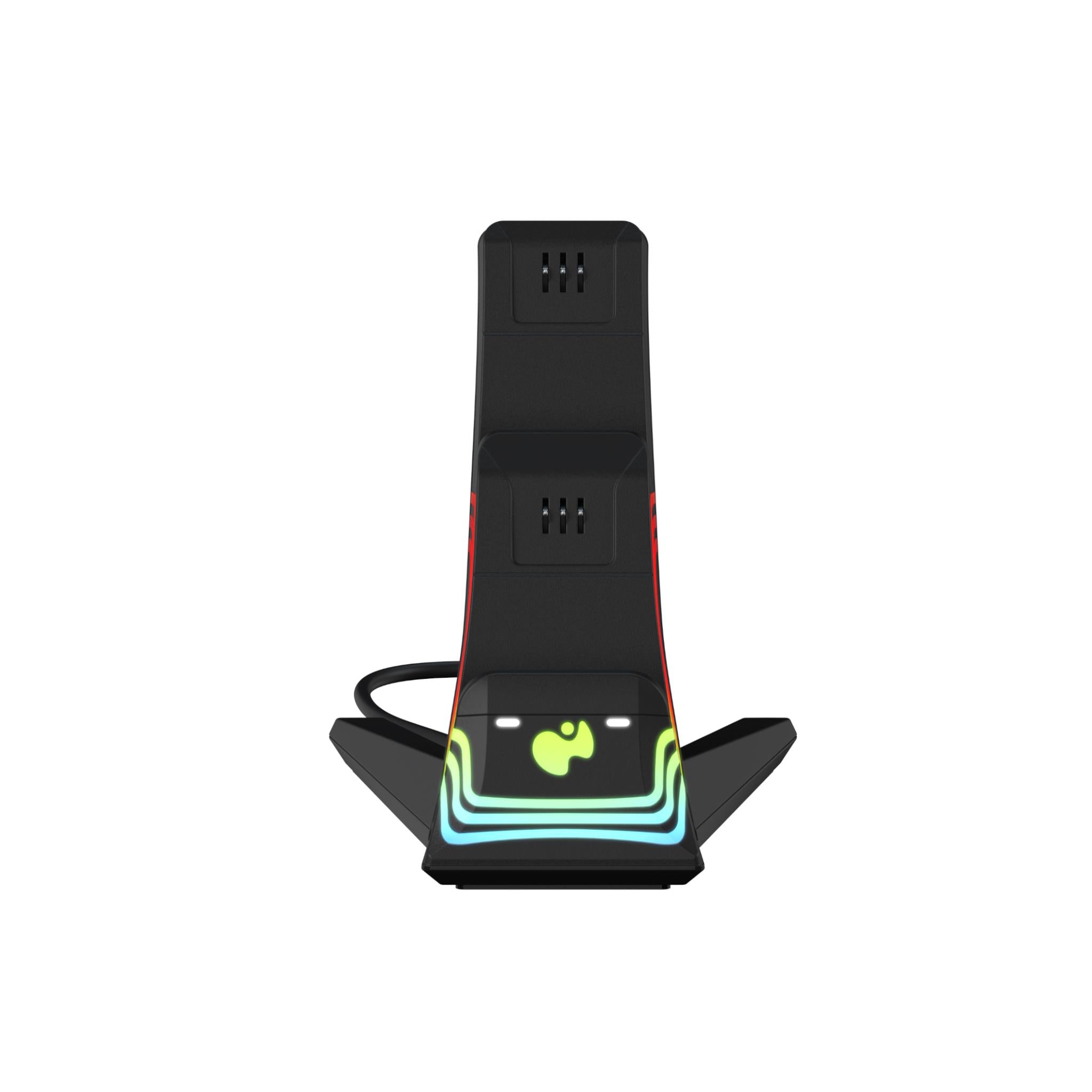 Afterglow Wave Dual Charger for Xbox Series X/S - Fast Charging Station with LED Indicators (Black) - Perfect for Gaming Sessions & Multiplayer Setups