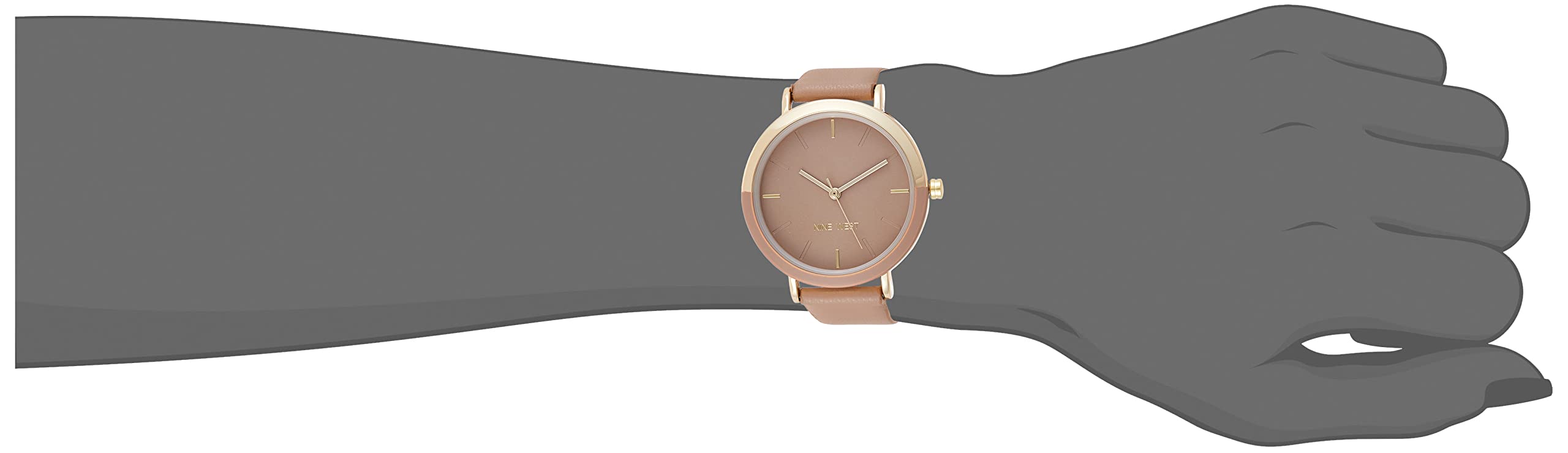 Nine West Women's Fashion Strap Watch - Elegant & Stylish Timepiece for Everyday Wear, Office & Casual Outfits