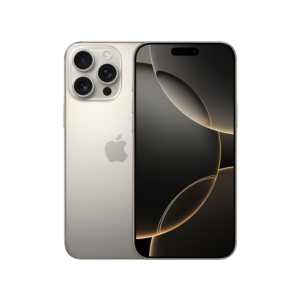 iPhone 16 Pro Max 1TB Titanium Natural - Premium Smartphone with Advanced Camera & Long Battery Life - Perfect for Travel, Photography & Business Professionals