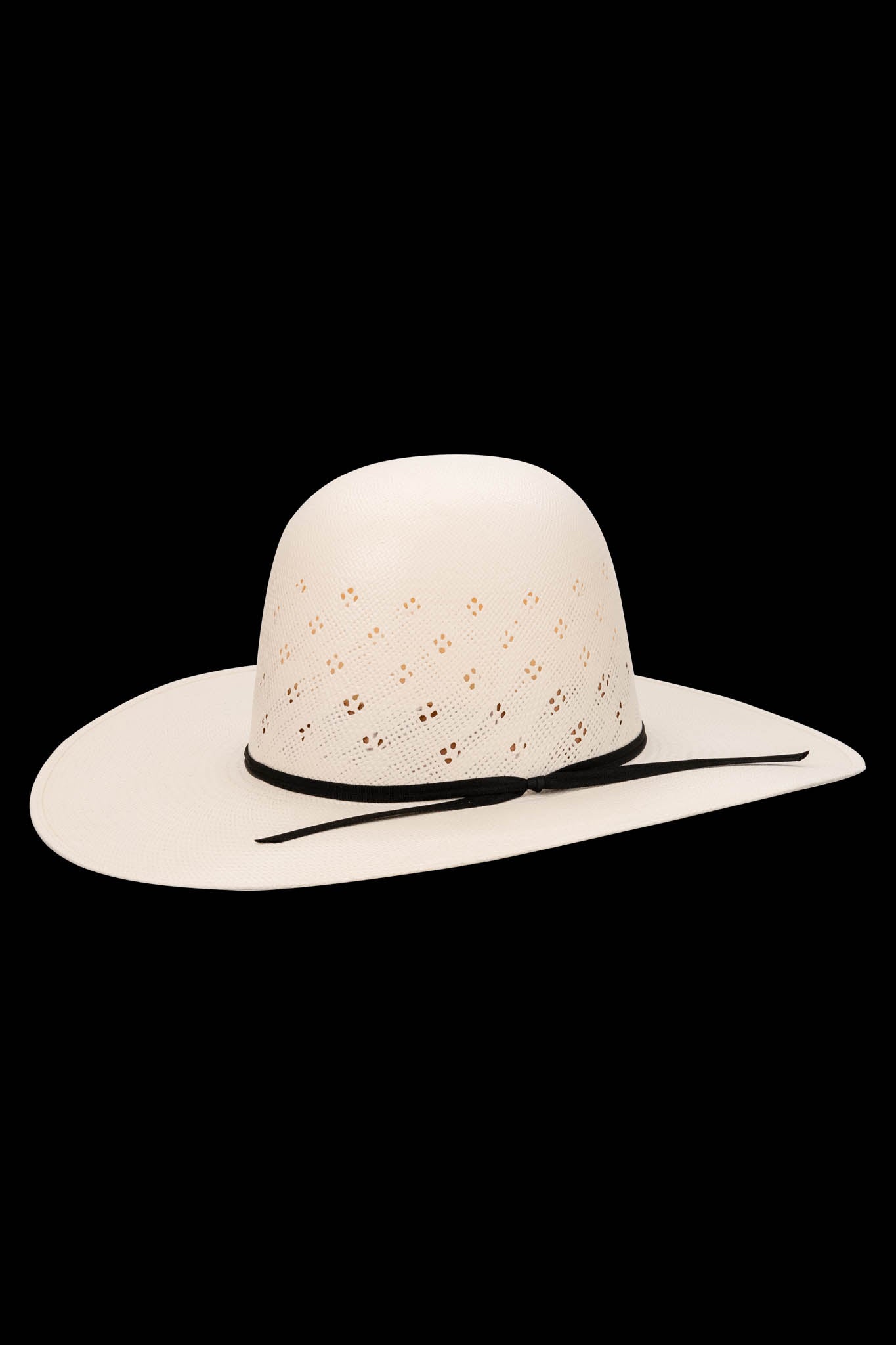 Rock'em 30X Nevada Open Crown Straw Cowboy Hat for Men - Western Style Sun Protection for Outdoor, Rodeo & Ranch Activities