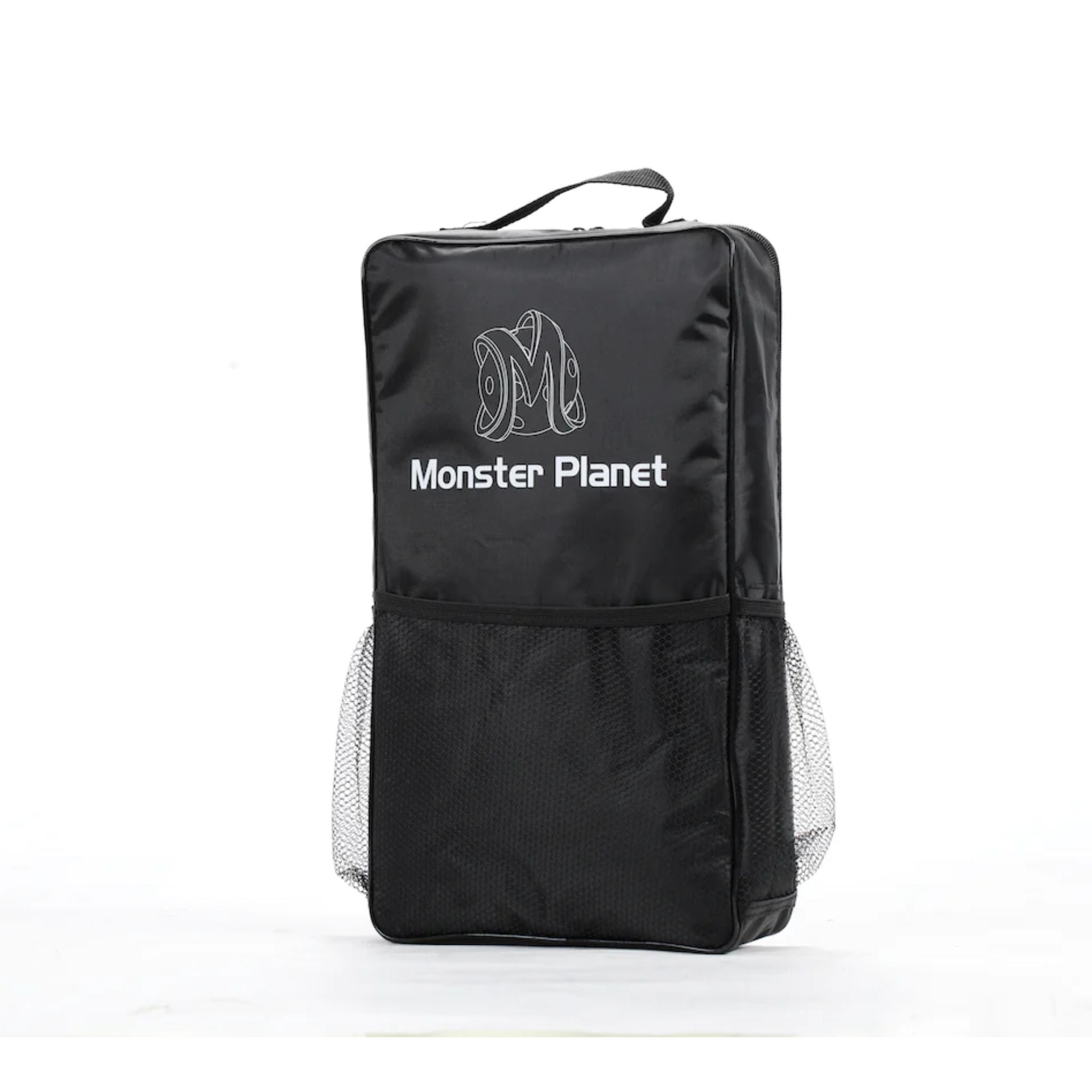 Monster Planet Durable Nylon Backpack [Black] - Perfect for Travel, School & Outdoor Adventures