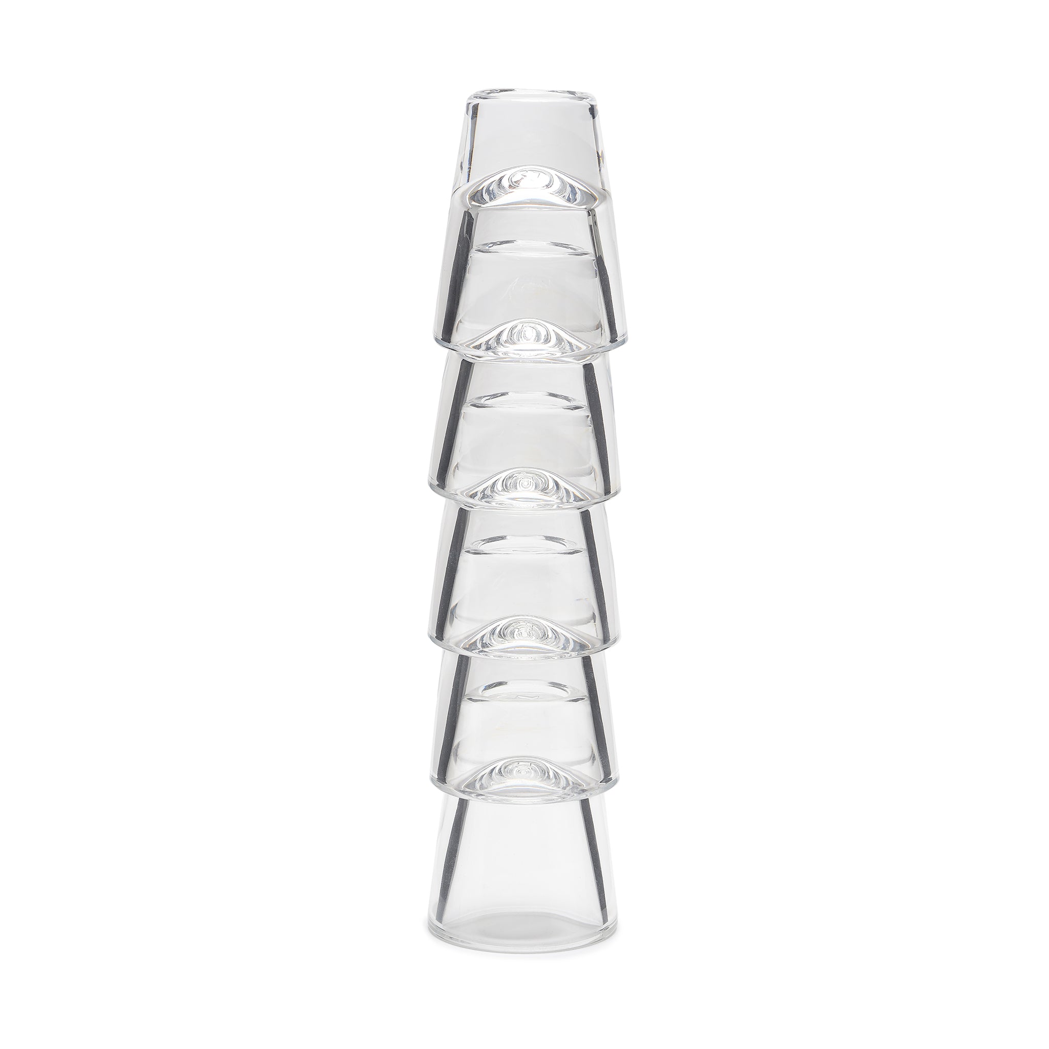 BUSWELL® 1oz (30ml) Stackable Shot Glasses - Pack of 24 - Perfect for Parties, Bars & Home Entertaining