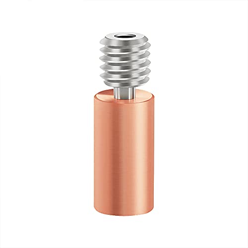 Premium Bimetal Copper Titanium TC4 Heatbreak for Chimera Plus & Cyclops Plus 3D Printer Hotends - Smooth Version | High-Temperature Resistance | Perfect for Multi-Color Printing & High-Performance 3D Printing Projects