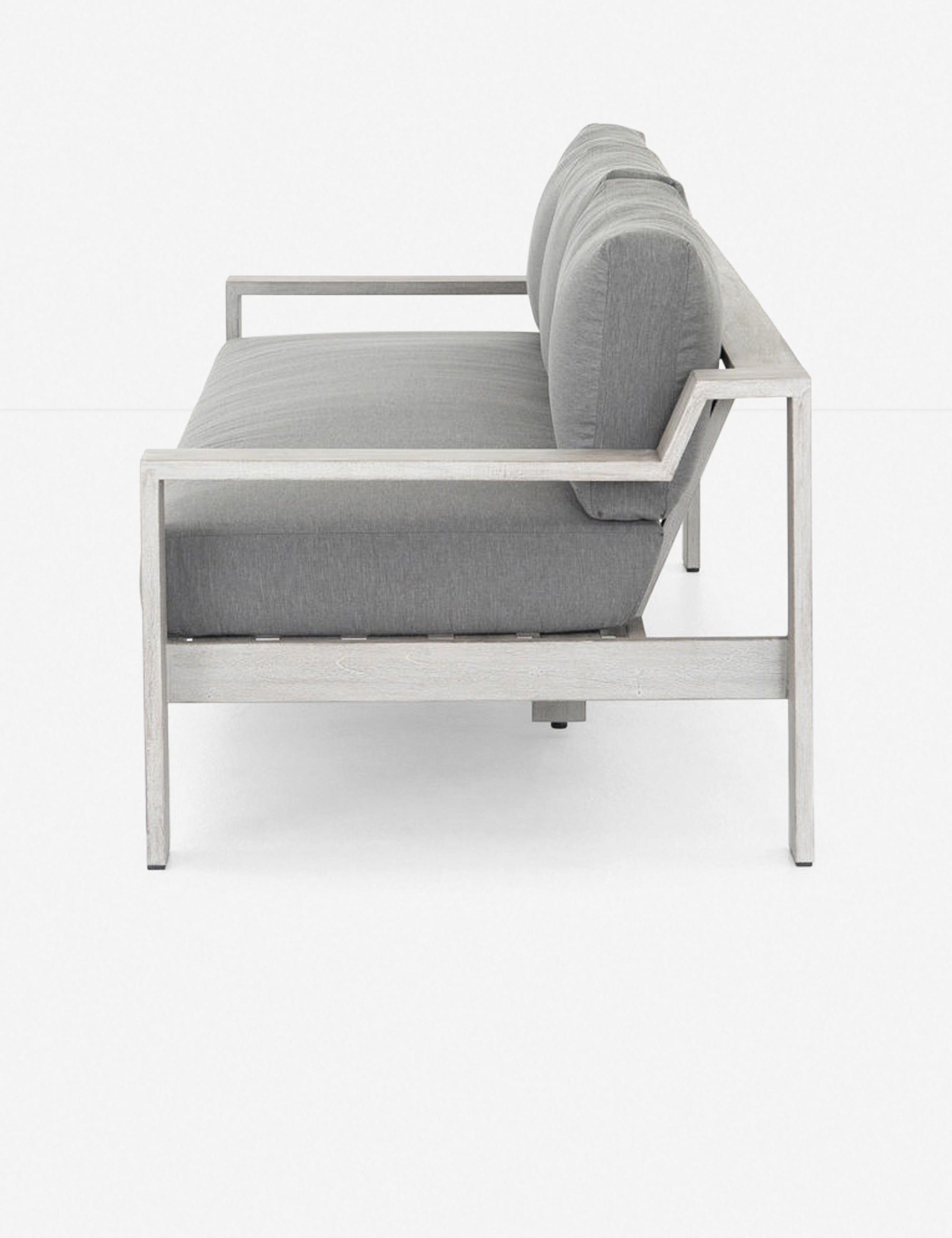 Clarise Indoor Outdoor Sofa - Waterproof & Weather-Resistant Patio Furniture for Living Room, Garden, and Backyard - Perfect for Relaxing, Lounging, and Entertaining Guests
