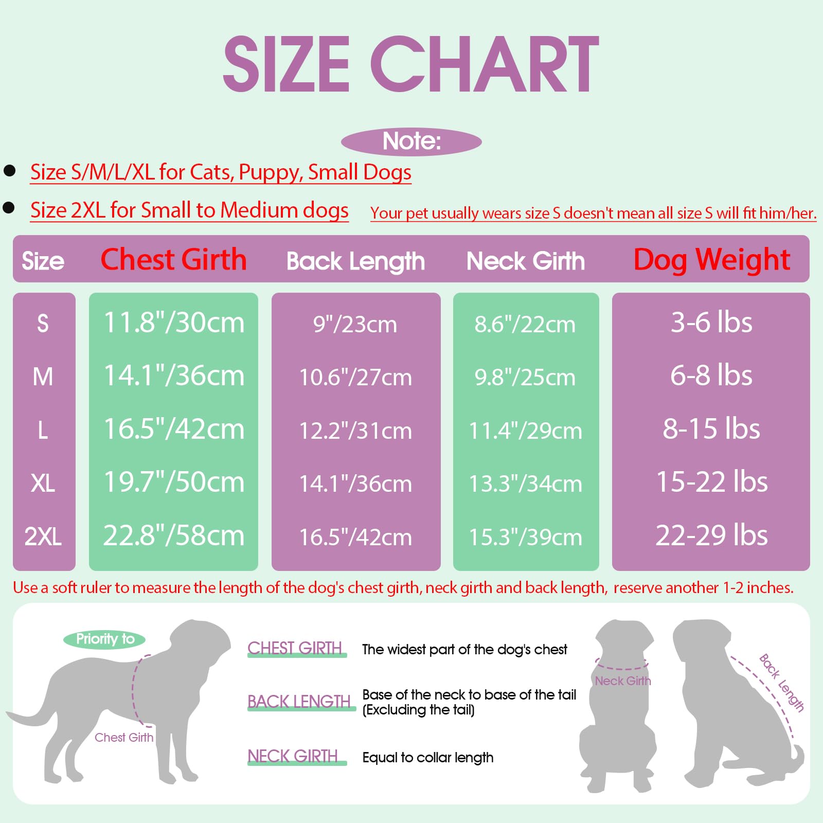 ROZKITCH 2 Pack Soft Cotton Dog T-Shirts - Breathable Sleeveless Tank Top Vest for Small Dogs & Puppies - Perfect for Summer Walks, Outdoor Adventures & Pet Fashion