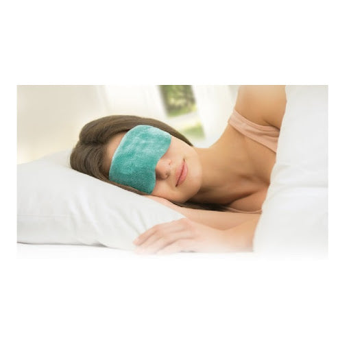 SHARPER IMAGE SMG2001BK Vibrating Eye Mask for Relaxation & Sleep - Relieve Eye Strain, Reduce Puffiness & Dark Circles - Perfect for Travel, Meditation & Stress Relief