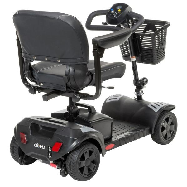 Drive Medical Phoenix LT 4 Wheel Mobility Scooter - Lightweight & Portable Electric Scooter for Adults & Seniors - Perfect for Shopping, Travel & Outdoor Activities