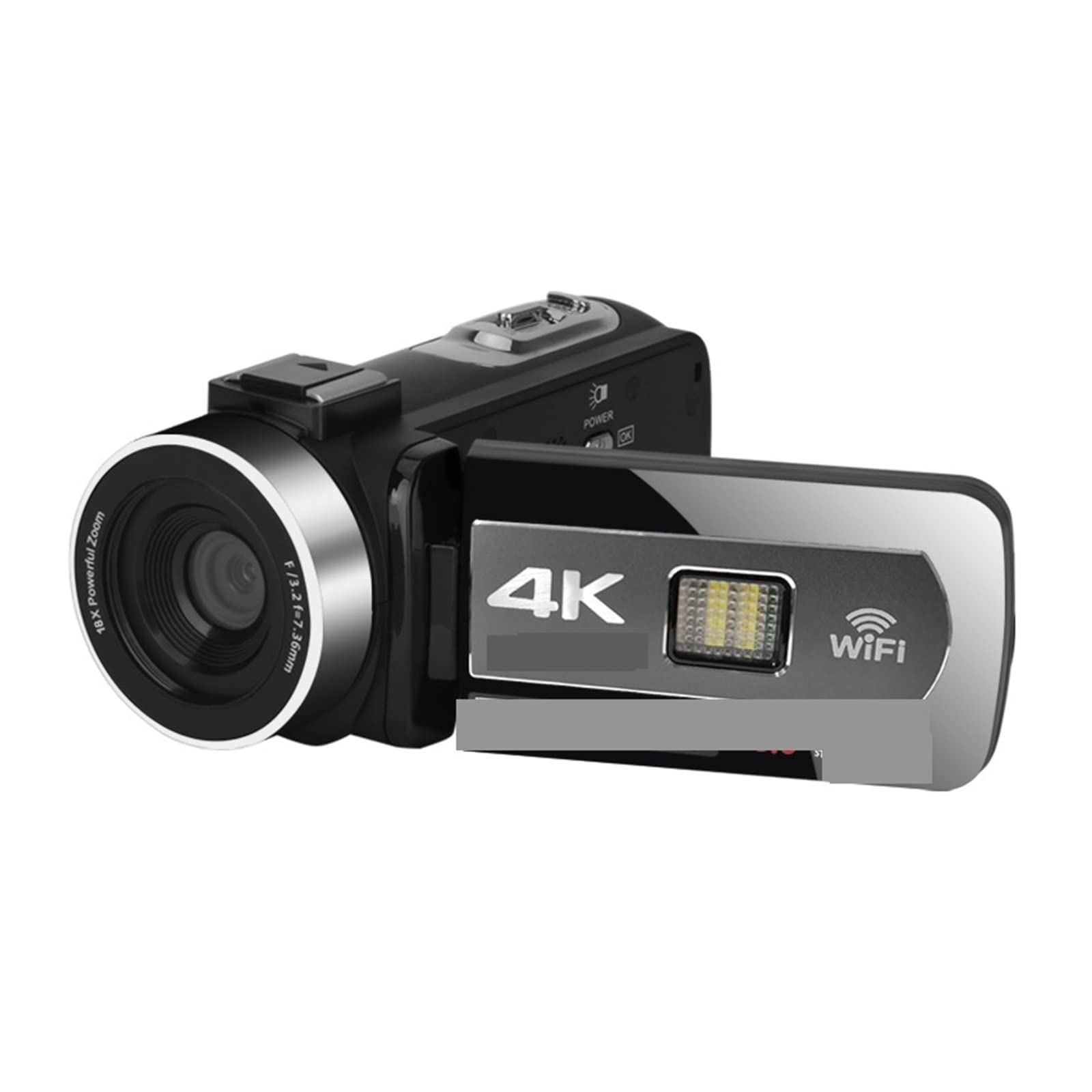 AUBEST 4K 48MP Digital Video Camera Camcorder with Auto Focus - Professional Vlogging Camera, Live Streaming Webcam & Photography Camcorder for YouTube, Travel, Events (No SD Card Included)