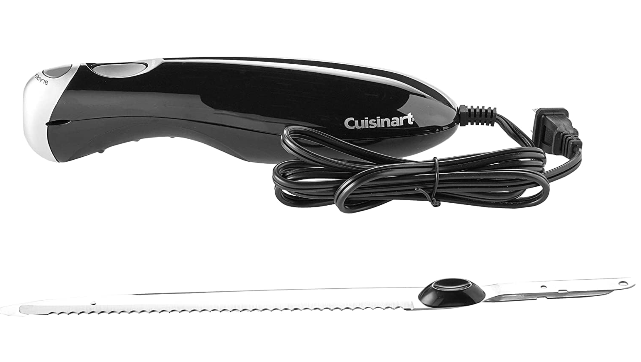 Cuisinart Electric Knife with Ergonomic Non-Slip Handle - Perfect for Carving Meats, Slicing Bread & Holiday Cooking