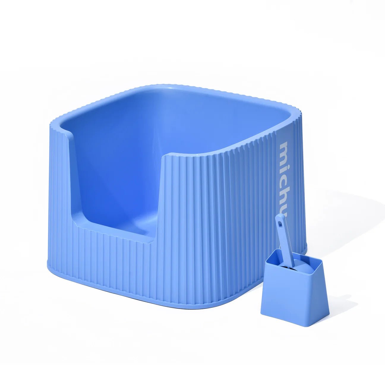 XXL Kaia Deluxe Cat Litter Box - Extra Large Covered Litter Box with Scoop & High Sides - Odor Control for Multiple Cats - Perfect for Large Breeds & Multi-Cat Households