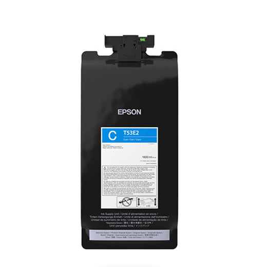 Epson UltraChrome PRO6 Cyan Ink Cartridge 1.6L (T53E220) - High-Quality Printer Ink for Professional Photo Printing & Large Format Graphics