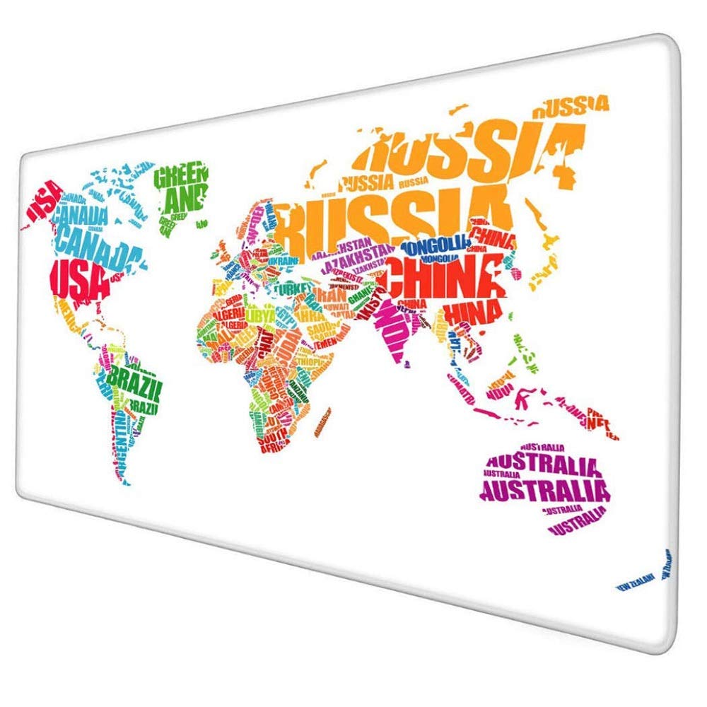 Large Gaming Mouse Pad with Anime Design - 800x300x3mm Thickened Desk Mat for Esports, Work & Study | Non-Slip Keyboard & Mouse Surface for PC, Laptop & Office Setup