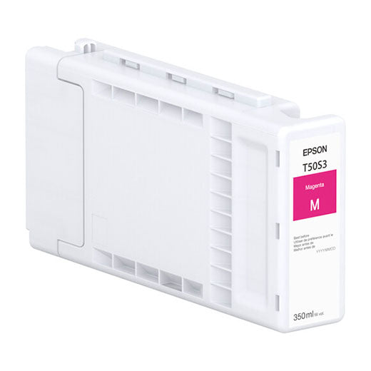 Epson T50S UltraChrome XD3 Magenta Ink Cartridge 350ml - Compatible with Epson Printers - High-Quality Photo & Graphic Printing for Home & Office Use