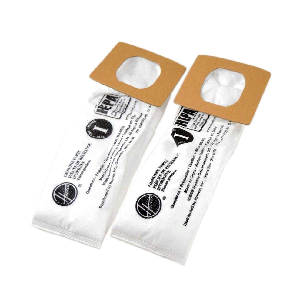 Hoover Platinum HEPA Vacuum Bags - 4 Q Bags & 4 I Bags for Allergy Relief | Perfect for Pet Hair, Dust Mites & Allergen Removal in Homes & Offices