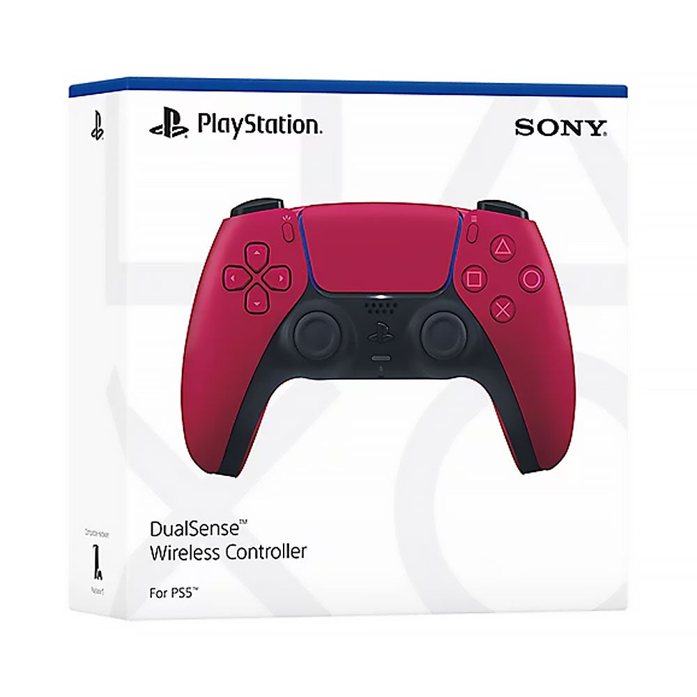 Sony PlayStation 5 PS5 DualSense Wireless Controller - Cosmic Red | Ergonomic Design for Gaming, Compatible with PS5 Console | Perfect for Long Gaming Sessions & Competitive Play