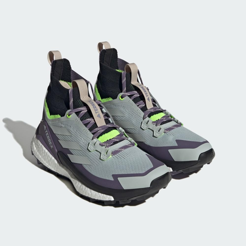 Adidas Women's Terrex Free Hiker 2.0 Hiking Shoes - Lightweight Waterproof Trail Running Shoes for Outdoor Adventures & Mountain Climbing