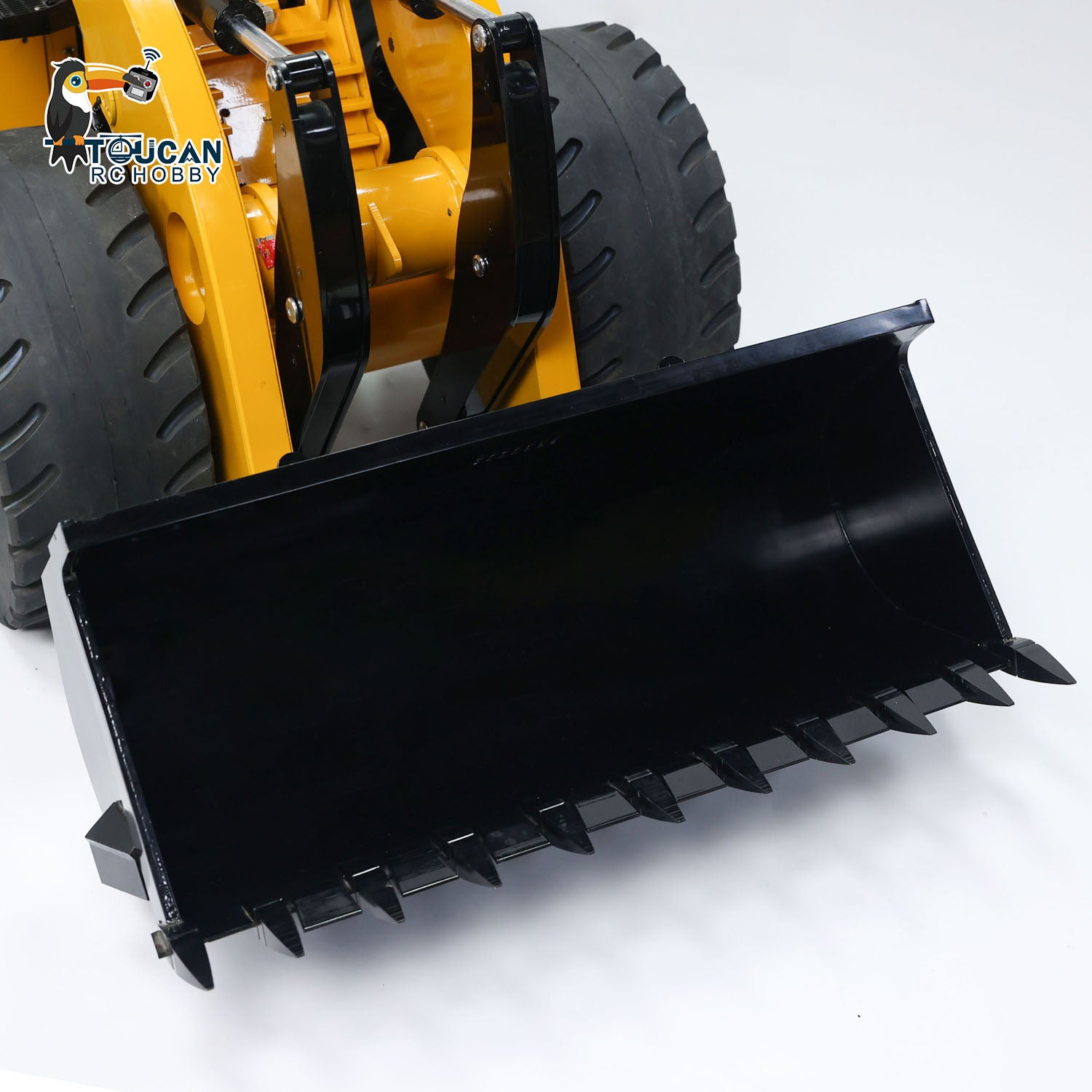 1/14 Scale TOUCAN L2350 RC Hydraulic Loader - Heavy Duty RTR Radio Control Construction Vehicle with ESC, Servo Motor & Smoking Unit - Perfect for Construction Site Play, RC Hobbyists & Collectors