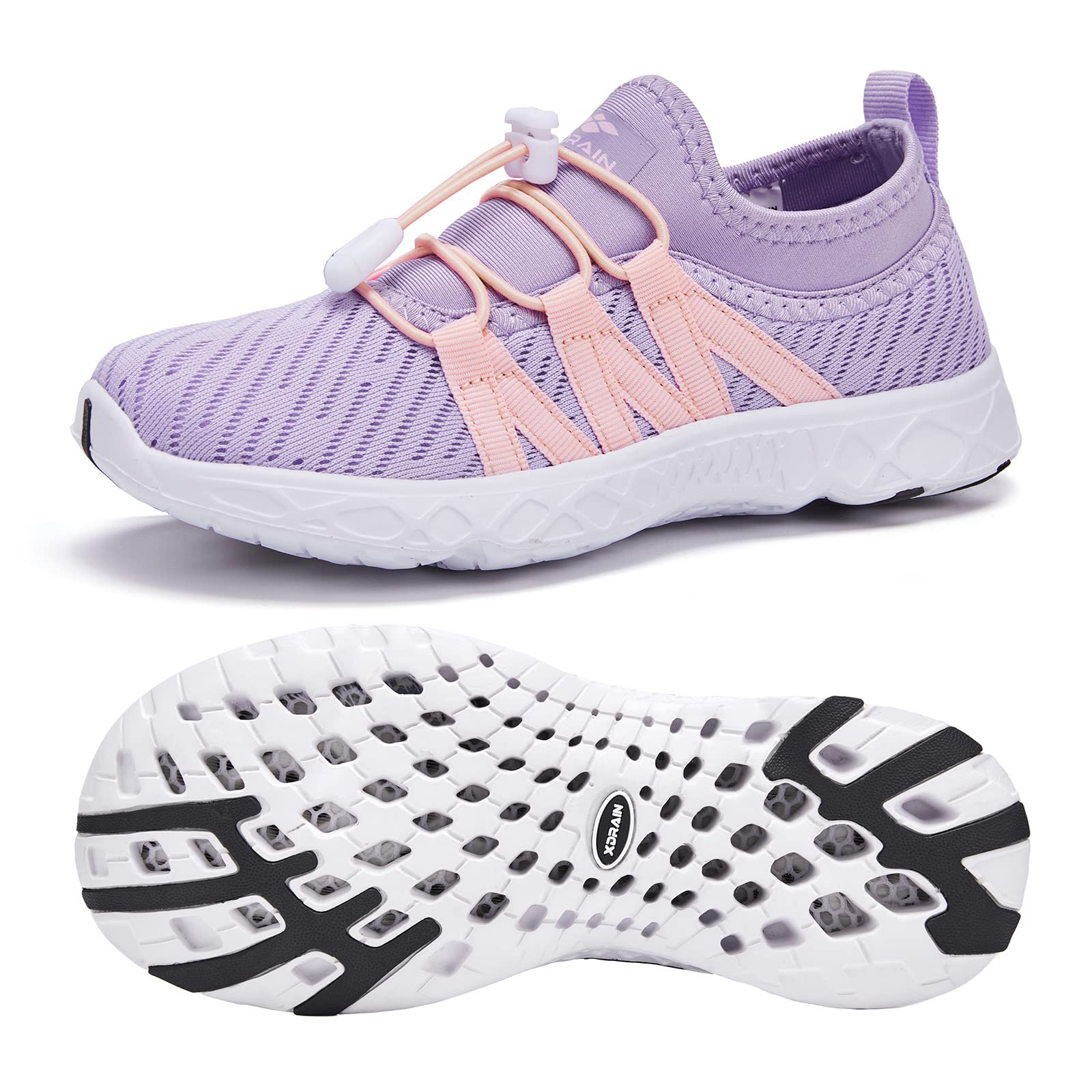 ALEADER Quick Dry Water Shoes for Kids - Slip On Toddler & Children's Swim Shoes for Beach, Pool & Outdoor Activities (Toddler/Little Kid/Big Kid)