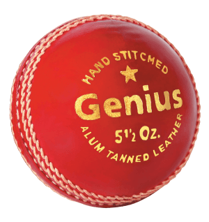 Premium MRF Cricket Ball Genius (Alam Tanned) - Box of 12 | Professional Grade Leather Cricket Balls for Matches & Practice | Ideal for Club Games, Training Sessions & Competitive Play