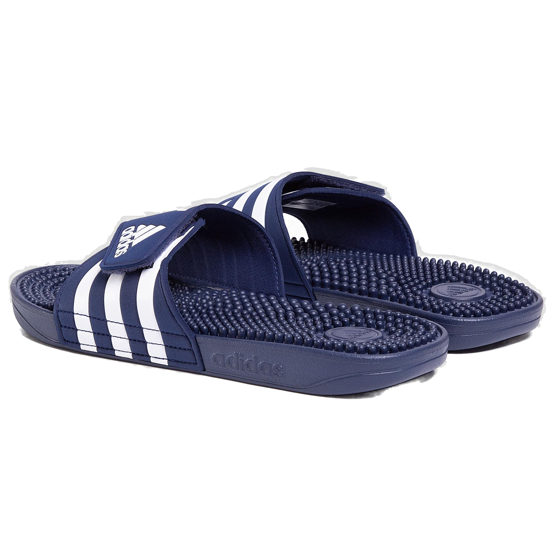 Adidas Men's Adissage Slides - Comfortable Sandals for Men, Dark Blue/Cloud White/Dark Blue | Perfect for Pool, Beach, Gym & Casual Wear