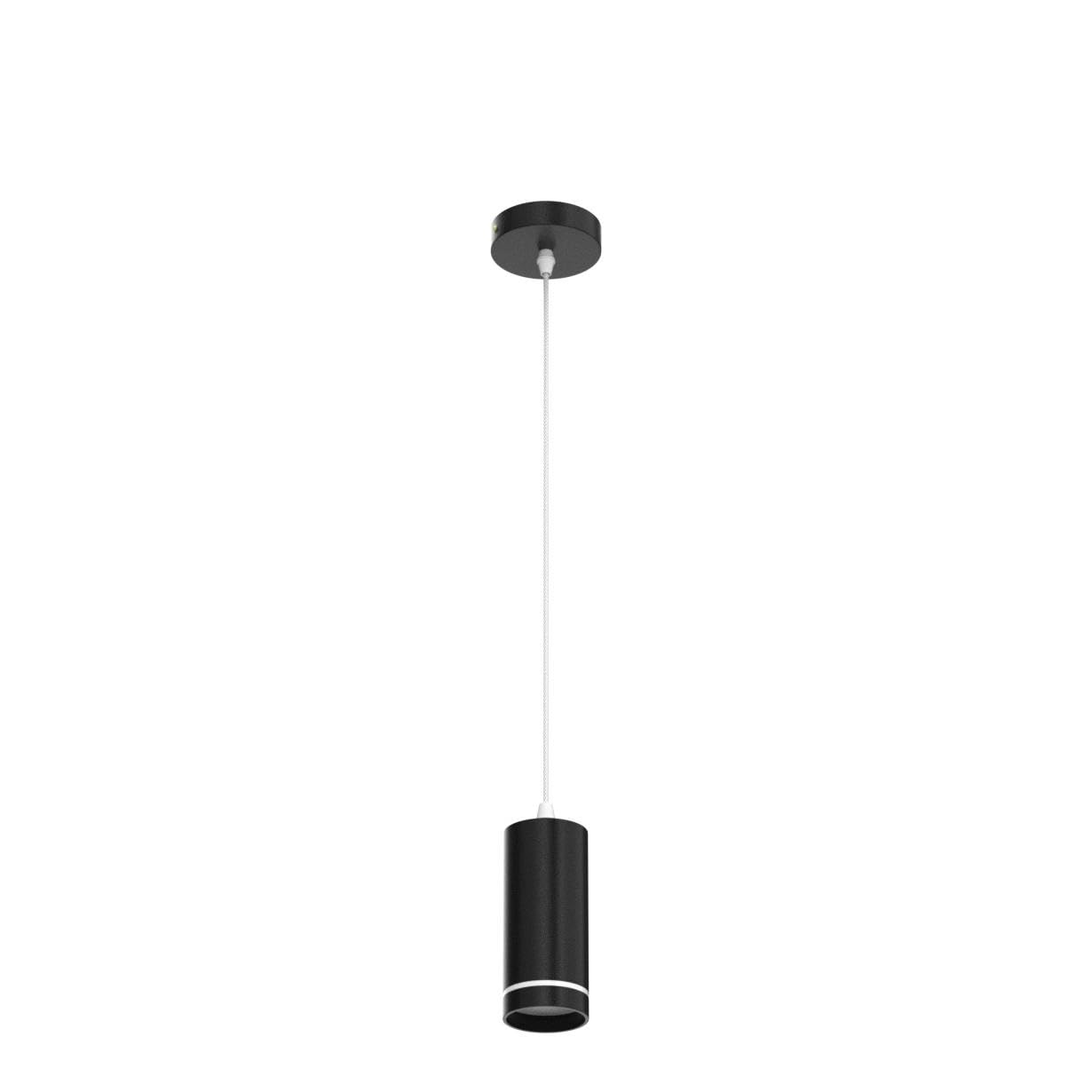 OKELI 3-Pack Mini Pendant Lights - Modern Black LED Hanging Fixtures with COB Lamp Beads for Kitchen Island, Dining Room, Bar Counter - 12W ETL Certified Dimmable Lighting
