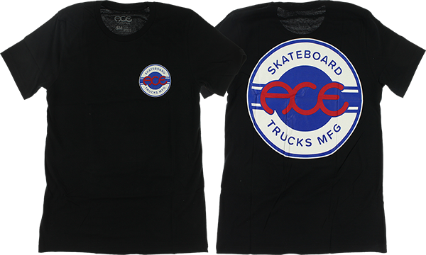 Ace Seal Logo T-Shirt for Men & Women - Comfortable Cotton Tee in Black, White, Blue, Red - Casual Wear, Street Style, Gym & Everyday Outfit