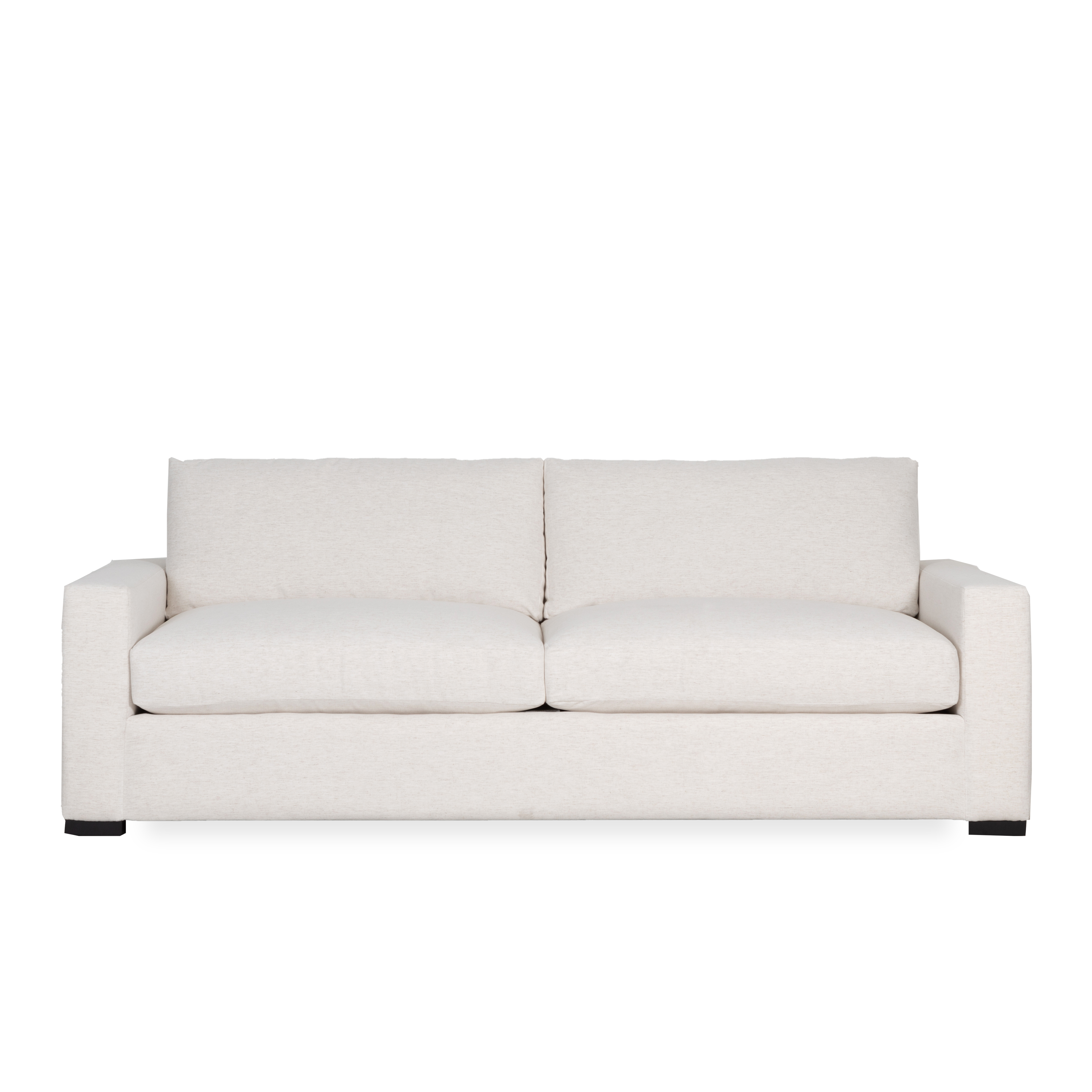 Alton Wide Track Arm Sofa - Modern Sectional Couch for Living Room, Comfortable Upholstered Fabric Sofa with Wide Seating, Perfect for Family Gatherings & Relaxing