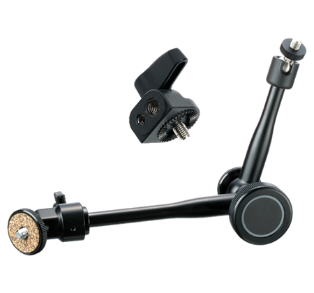 Libec AS 7K Monitor Arm - Heavy Duty Adjustable VESA Mount Bracket for Computer Screens (7kg Capacity) - Perfect for Home Office, Gaming Setup & Studio Workstations