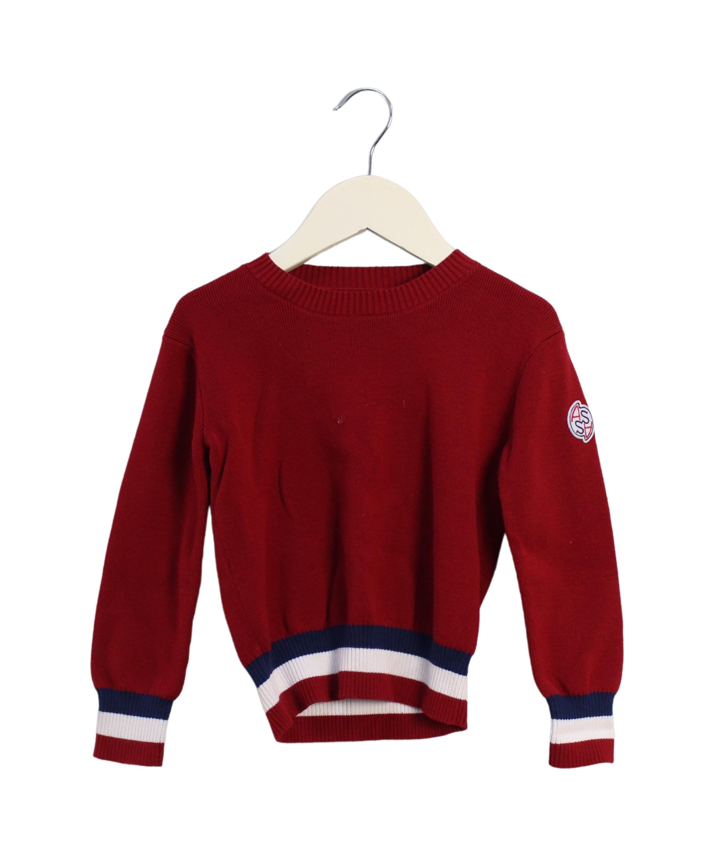 Ponpoko Knit Sweater for Toddlers 2T (100cm) - Soft & Cozy Winter Pullover for Boys & Girls - Perfect for Playdates, Preschool & Family Outings