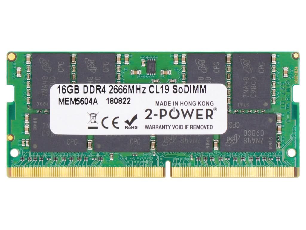 2-Pack MEM5604A 16GB DDR4 2666MHz RAM Memory Module (1x16GB) - Upgrade for Laptops, Desktops & Workstations - Boost Gaming & Multitasking Performance