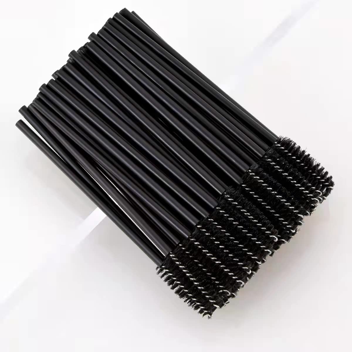 100pcs Disposable Eyelash Brushes - Microbrushing Mascara Applicators for Natural Lash Extensions - Professional Makeup Tools for Salons & Home Use - Perfect for Lash Artists, DIY Beauty & Travel Kits (100 Count)