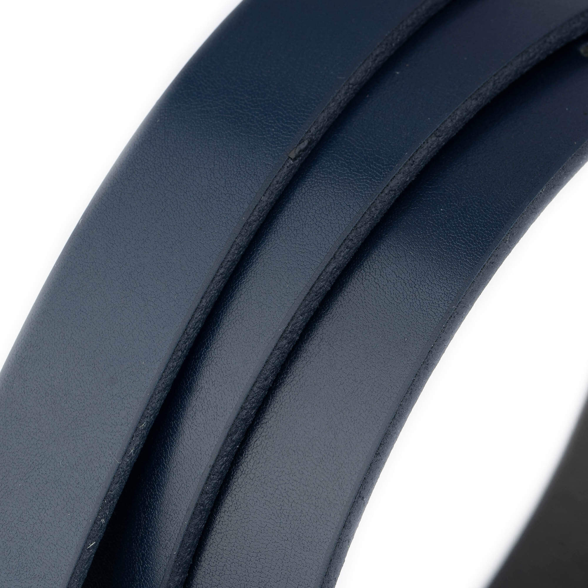 2.0 cm Dark Blue Genuine Leather Belt Strap for Dunhill Buckles - Women's Replacement Accessory - Perfect for Office, Casual Wear & Fashion Outfits