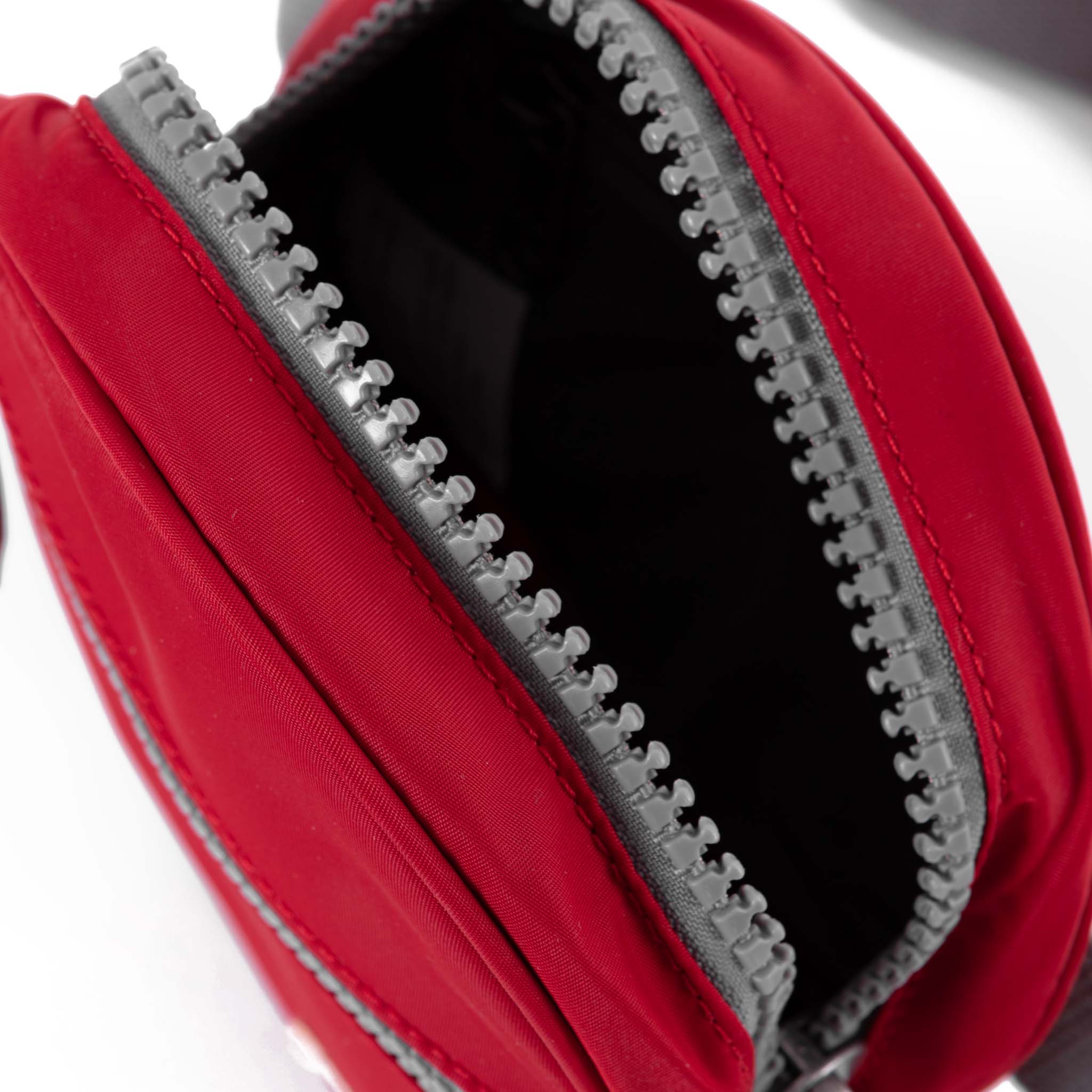 Paddington D Cranberry Recycled Nylon Backpack - Eco-Friendly Travel Bag for Work, School & Outdoor Adventures