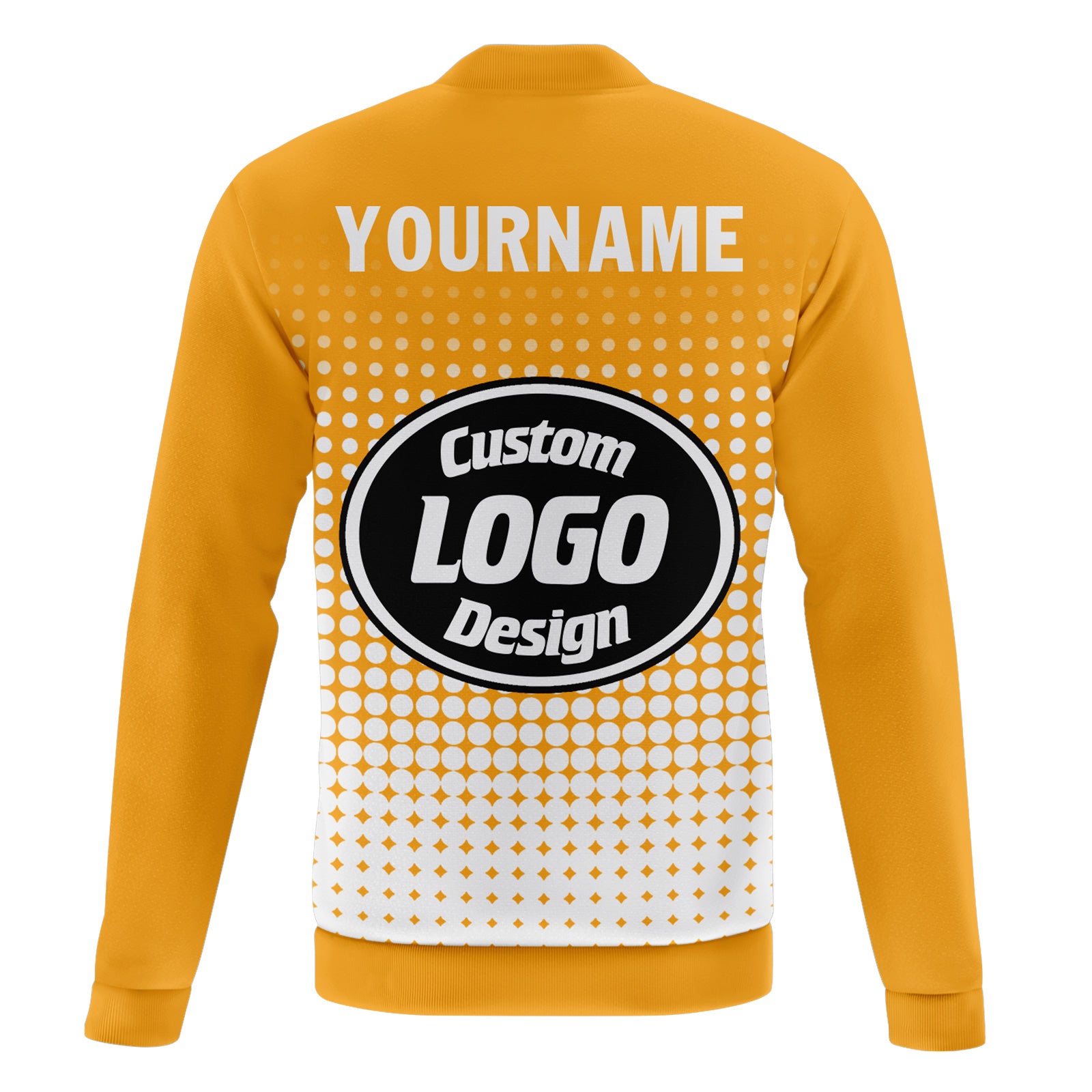 Custom Personalized Bomber Jacket with Full Snap Closure - Varsity Letterman Style Jacket PR092 D020346 - Perfect for School Events, Sports Teams & Casual Wear