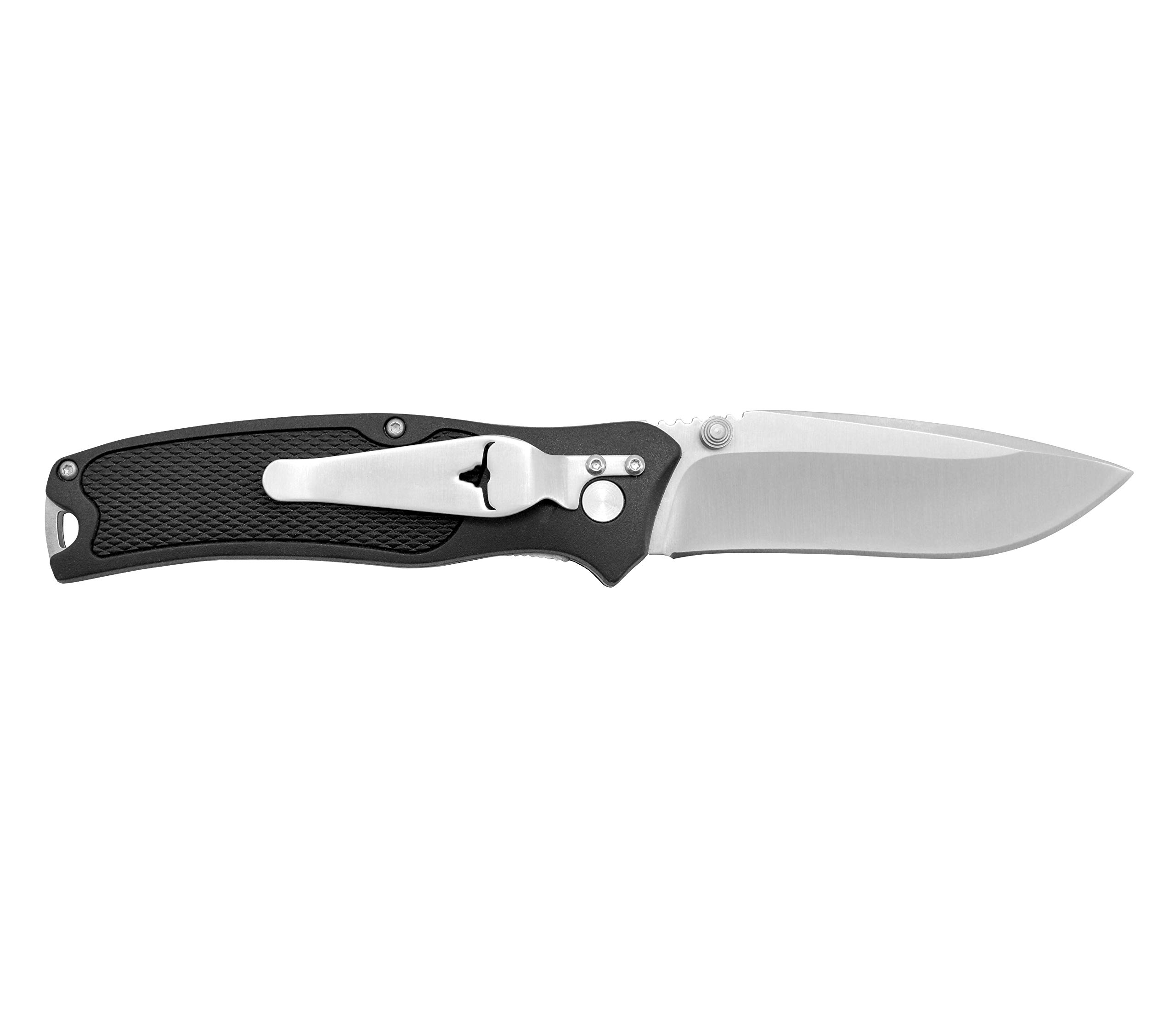 Camillus Western BlacTrax Folding Knife - Premium Stainless Steel Pocket Knife for Camping, Hiking & Outdoor Adventures