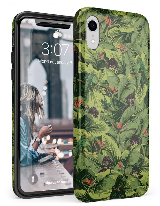 Frida Kahlo | Sneaky Monkeys | Jungle Floral