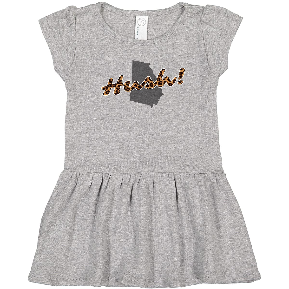 Inktastic Hush Georgia Sass Toddler Dress - Cute & Comfortable Girls' Outfit for Playdates, Parties & Everyday Wear