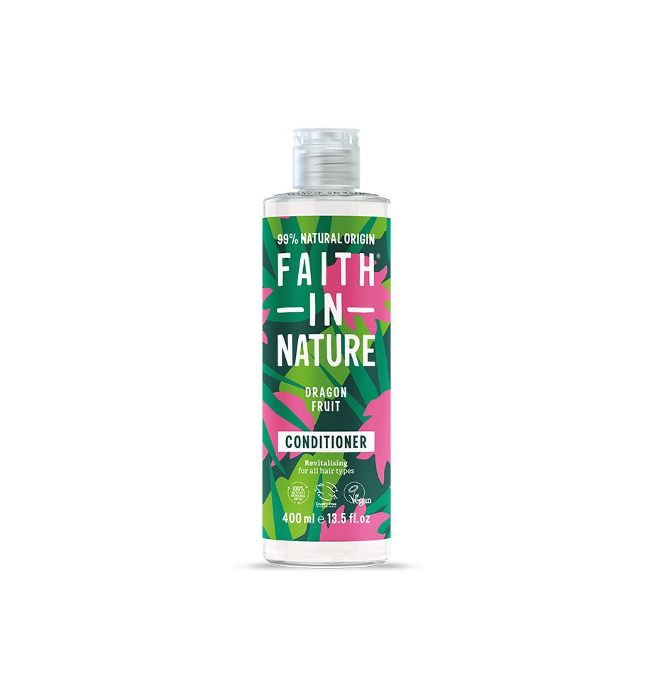 Faith In Nature Revitalizing Dragon Fruit Conditioner - Hydrating & Nourishing Hair Care for Dry & Damaged Hair - Perfect for Daily Use & Salon-Quality Results at Home