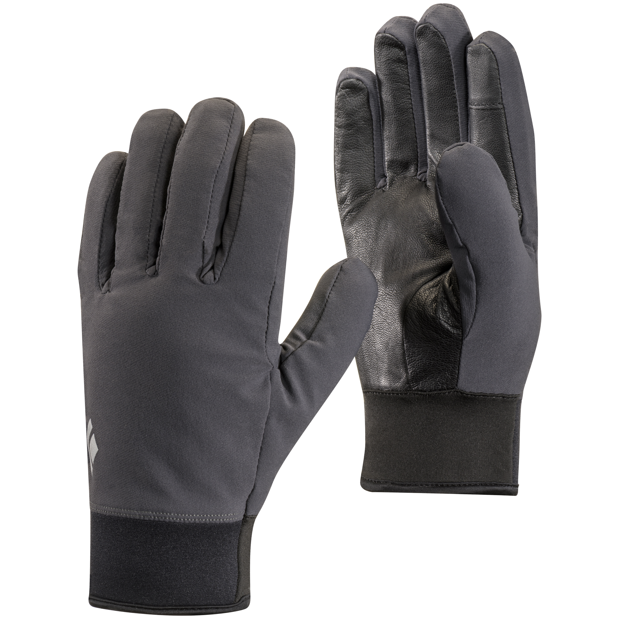 Midweight Softshell Gloves for Men & Women - Windproof & Water-Resistant Winter Gloves for Outdoor Activities, Hiking, Skiing & Cycling